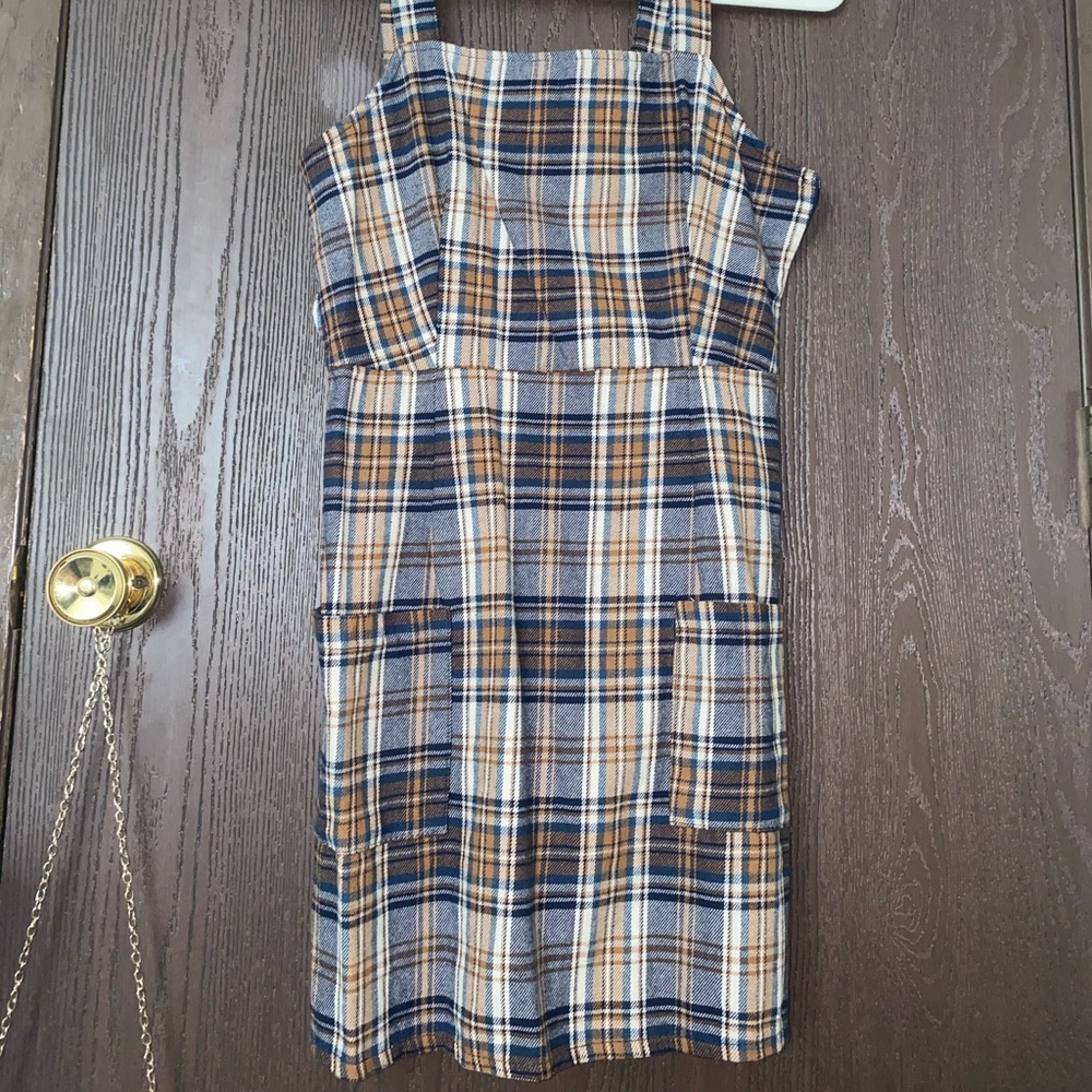 American Eagle plaid dress